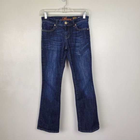 Mavi Molly Dark Wash Classic Boot-Cut Denim Jeans Size 25/30 - Picture 1 of 16